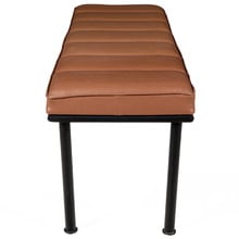 Trento Faux Leather Ottoman Bench